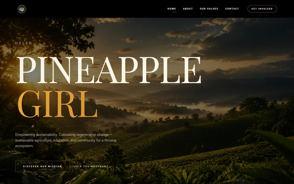 Hello Pineapple interactive creative agency portfolio and client showcase